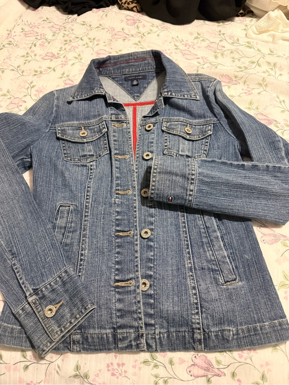Tommy Hilfiger Light Blue Denim Trucker Jacket